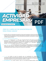 Semana 08 - Tarea Académica 4 - Derecho en La Actividad Empresarial