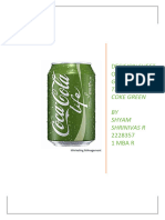 Coca Cola Decision Sheet