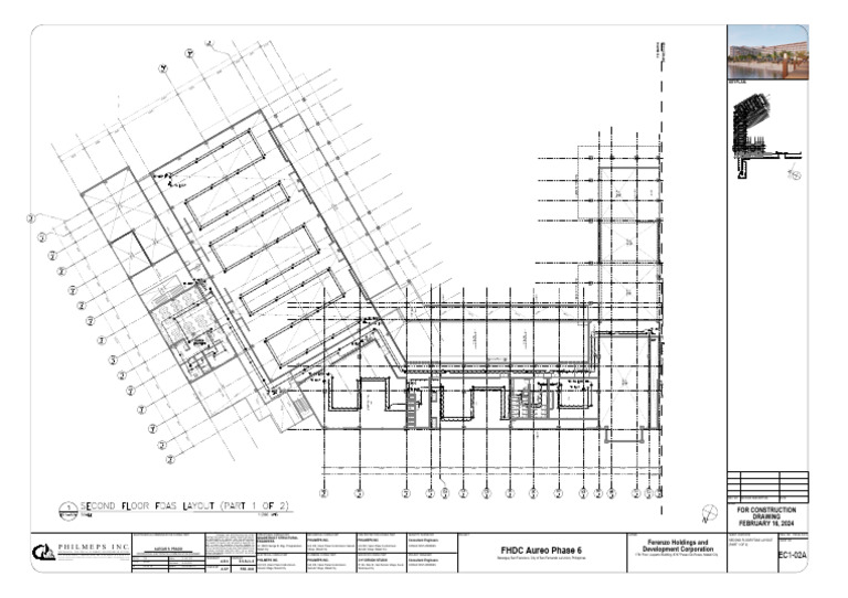 Ec1-02a Second Floor Fdas Layout | PDF