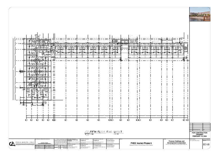 Ec1-05 - Fifth Floor Fdas Layout | PDF