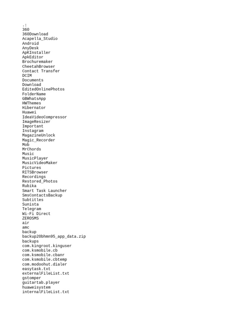 External file list download free pdf computer file android robot 