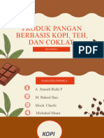 KEL. 6 Produk Pangan Dari Kopi, Teh, Dan Coklat