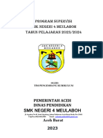 Program-Supervisi Dan Jadwal Supervisi - SMK Negeri 4 Meulaboh