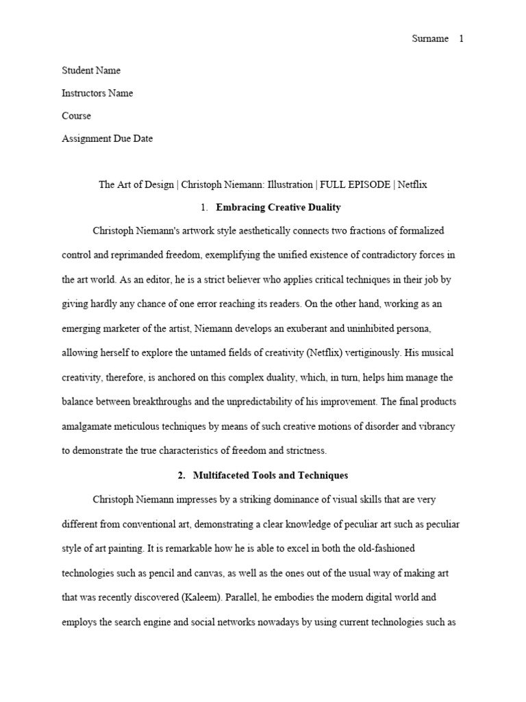 The Art of Design Final..Edited | PDF | Creativity | Experience