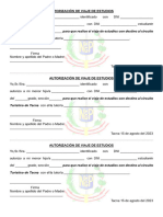 Autorización de Viaje NHGP