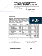 Surat Pesanan Matrial Jalan DLL