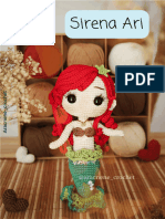 Aracnene Crochet Sirena Ariel