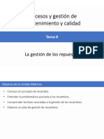 Tema 8 Gestion de Repuestos