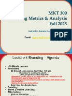 MKT 300 Fall 2023 Branding