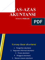 Azas-Azas Akuntansi: M Dana Prihadi