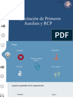 Capacitación de Primeros Auxilios y RCP SMC