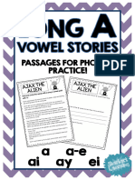 1 - Long A Vowel Sounds - Reading Passages
