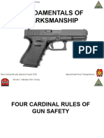 PP Module 2.7 PISTOL MARKSMANSHIP