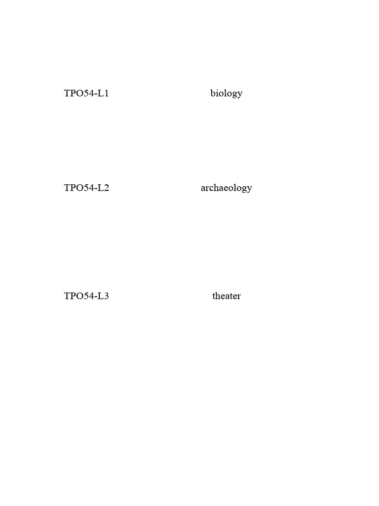 Diverse Academic Topics Overview | PDF | Science | Earth Sciences