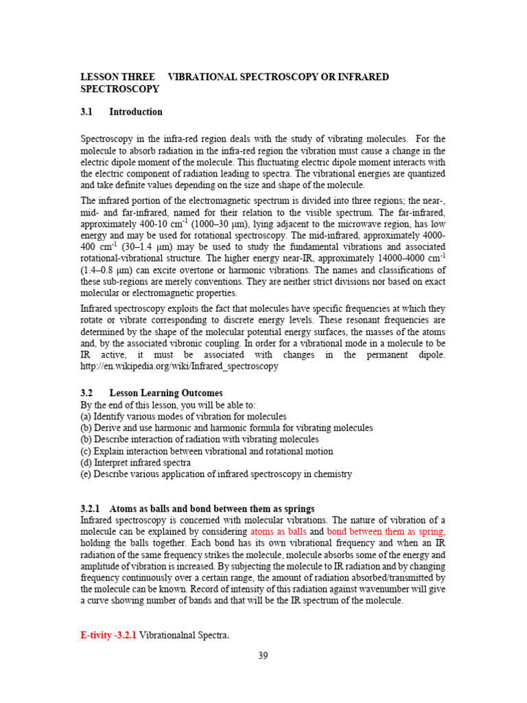 Principles of Spectros | PDF | Infrared Spectroscopy | Spectroscopy