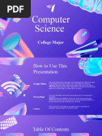 Computer Science College Major Modern Presentation