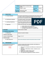 GRADE 8, LESSON PLAN 2 - Matter