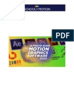 The Ultimate Guide To Motion Graphics Software 2020
