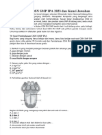 PDF 70 Contoh Soal Osn SMP Ipa 2023 Dan Kunci Jawaban - Compress