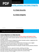 Chapter 6 Security Privacy and Data Integrity