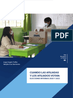 ONPE, Aragón y Cruz - Cuando Los Afiliados Votan. Elecciones Internas 2020 y 2022