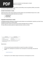 Unit-1.7 Transmission Media Network Device