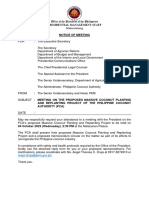 NOM - Proposed Massive Coconut Planting and Replanting Project