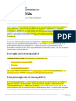 Bronquiolitis - Pediatría - Manual MSD Versión para Profesionales