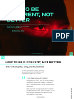 Different Not Better Concept Bureau Report