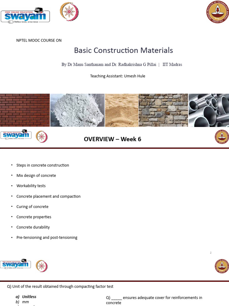 Concrete Construction Techniques Overview | PDF | Concrete | Physical ...