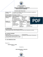 Post Activity Report-Child Protection-Bullying