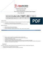 Plano Analitico de TEOA