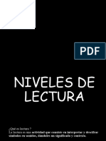 Grupo 1 Niveles de Lectura y Tipos de Texto