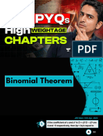 TOP PYQs (High Weightage Chapters) - Questions