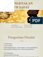 II - Pengenalan Filsafat