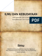 Ilmu Dan Kebudayaan