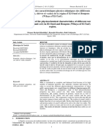 Etude Comparative Des Caractéristiques Physico Chimiques Des Différents Laits Crus (Chamelle Chèvre Et Vache) de La Région D'el Oued Et Bougous (Wilaya D'el Tarf) .