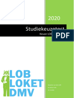 Studiekeuzetest LJ 3