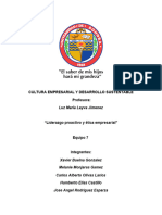 "Liderazgo Proactivo y Ética Empresarial" EQUIPO 7