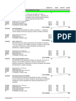 Base de Precios 2022. Unidades de Obra