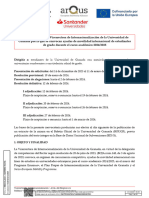 Convocatoria de Movilidad Internacional de Grado 24 - 25