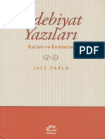 Jale Parla - Edebiyat Yazıları