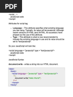 Java Script