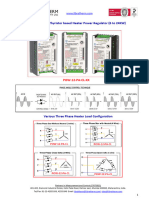 POW 12 V2 SERIES THYRISTOR POWER PACKS 6 To 24 KW