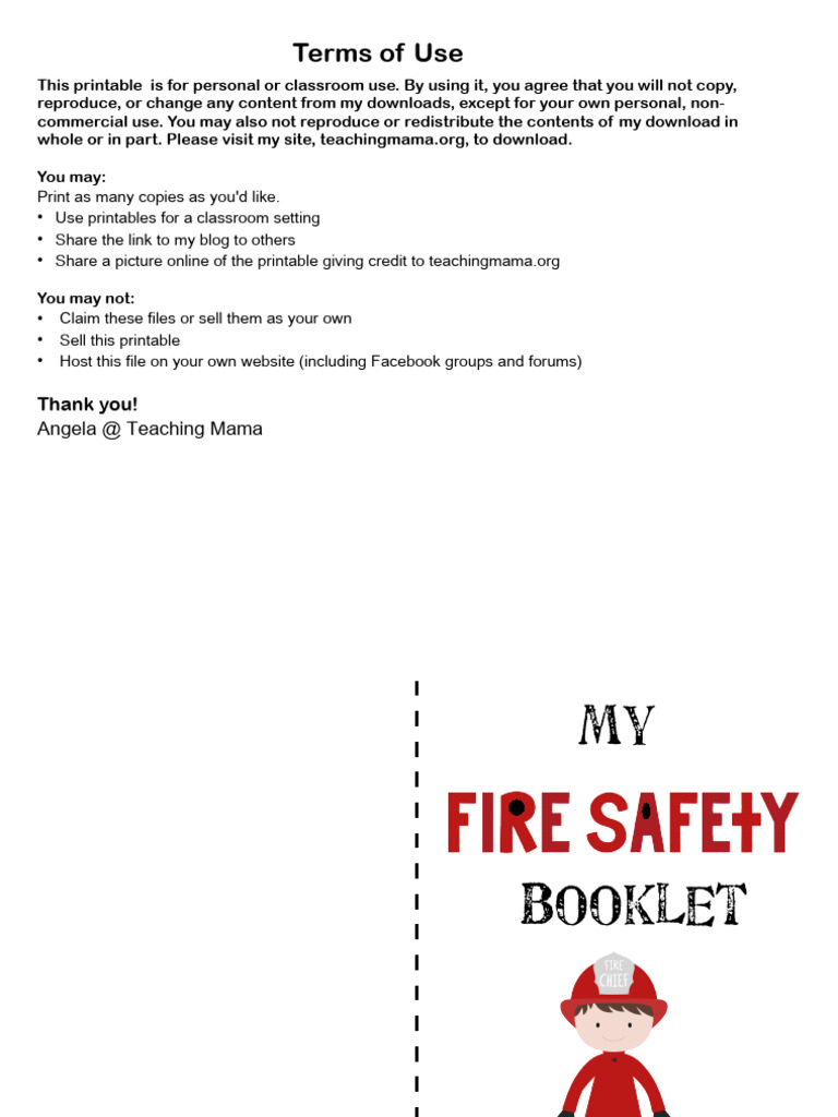 Firesafetybooklet 1 | PDF