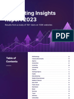 AB Testing Insights Report 2023