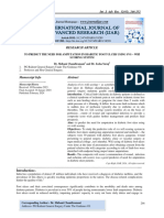 To Predict The Need For Amputation in Diabetic Foot Ulcer Using SVS - Wifi Scoring System