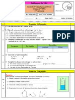 Etablissement Ibn Tofail: Points) (9 Exercice 1