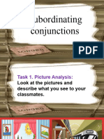 Ppt. MELC. Subordinating Conjucntion