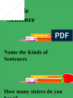 Simple Sentences